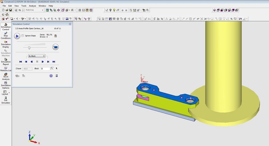 Mecanizado CAD CAM Cimatron-E