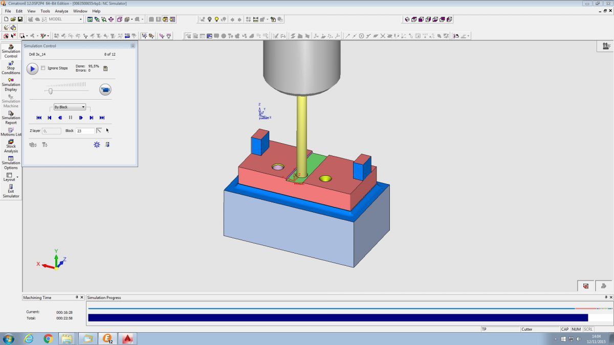 Mecanizado CAD CAM de 3, 4 o 5 ejes, hasta 1300x550mm